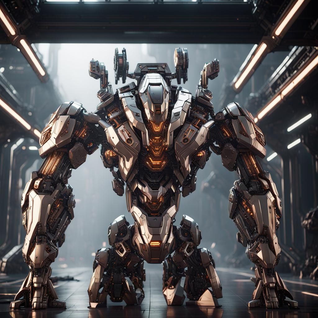 Lex Luthor in Intricate Sci-Fi Mech Suit