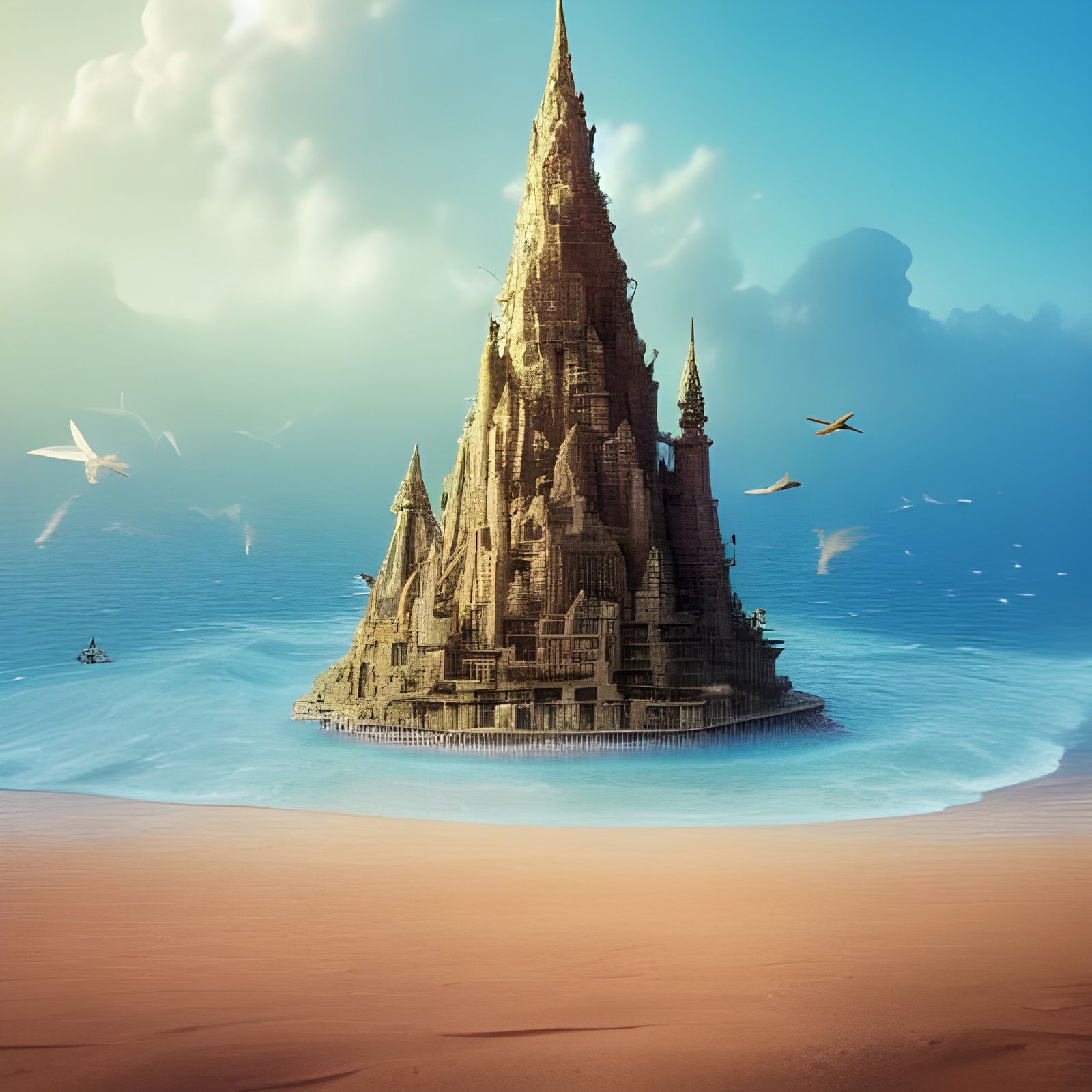 Sand castle