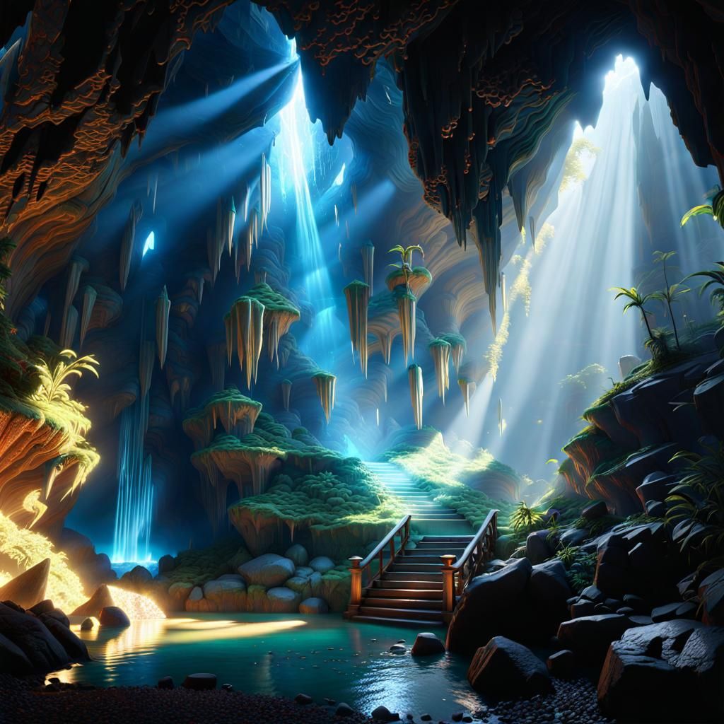 Beautiful cave