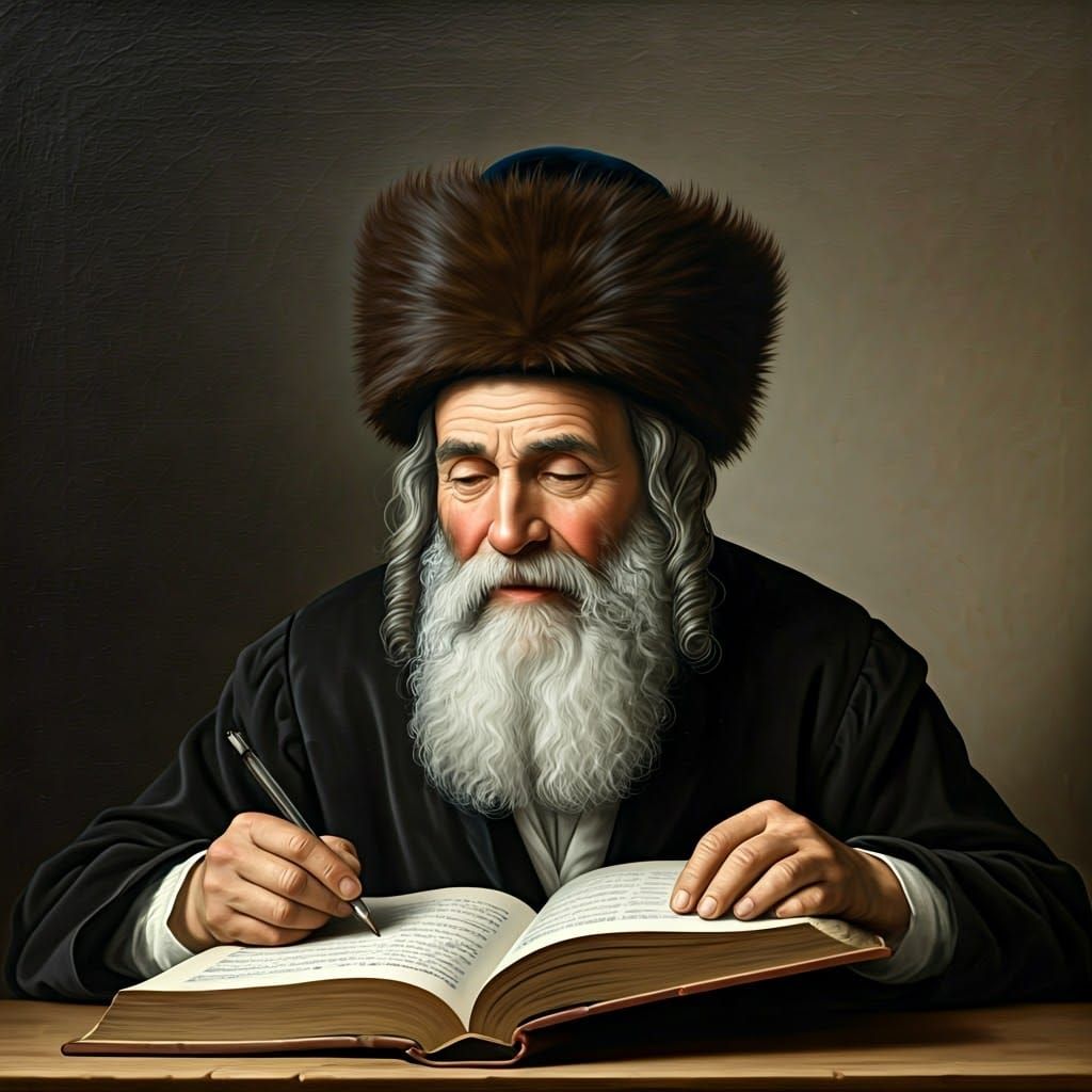 Baroque Rabbi Learns with Delight