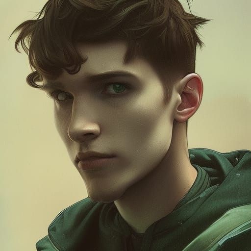 Detailed Portrait of a Teen Guy in Unreal Engine 5