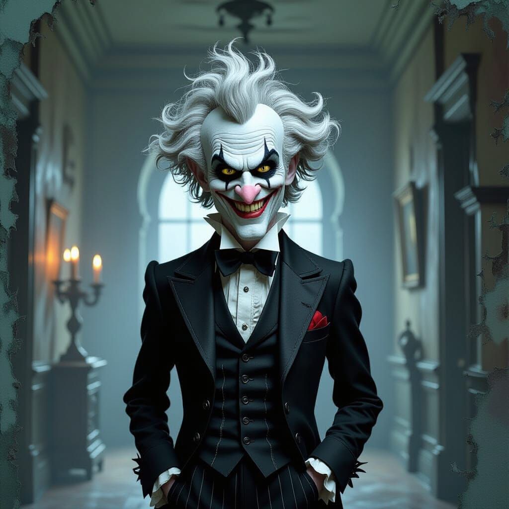 Count Olaf in Dark Whimsy Style