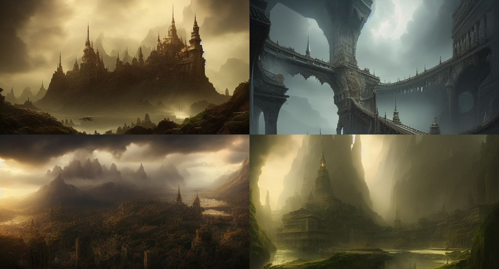 Epic Cinematic Digital Matte Painting