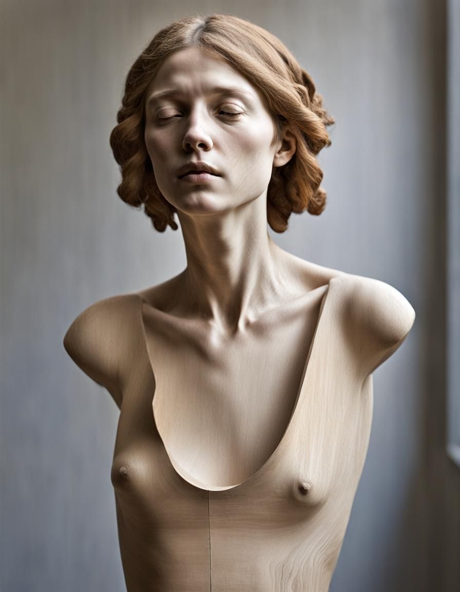 Wood Sculpture Inspired by Traditional Carving