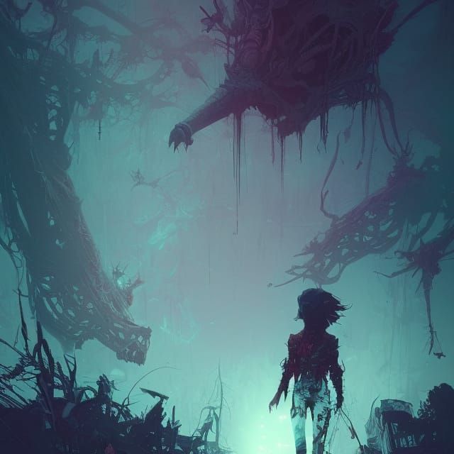 Nightmare Horror Blood DreamWorks Photoillustration