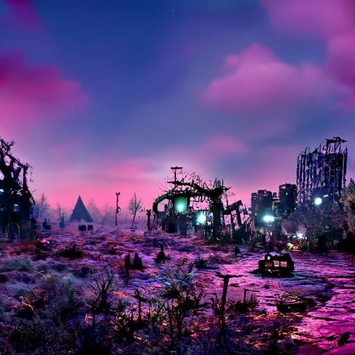 Post-Apocalyptic Wonderland: Nature Reclaims Ruins