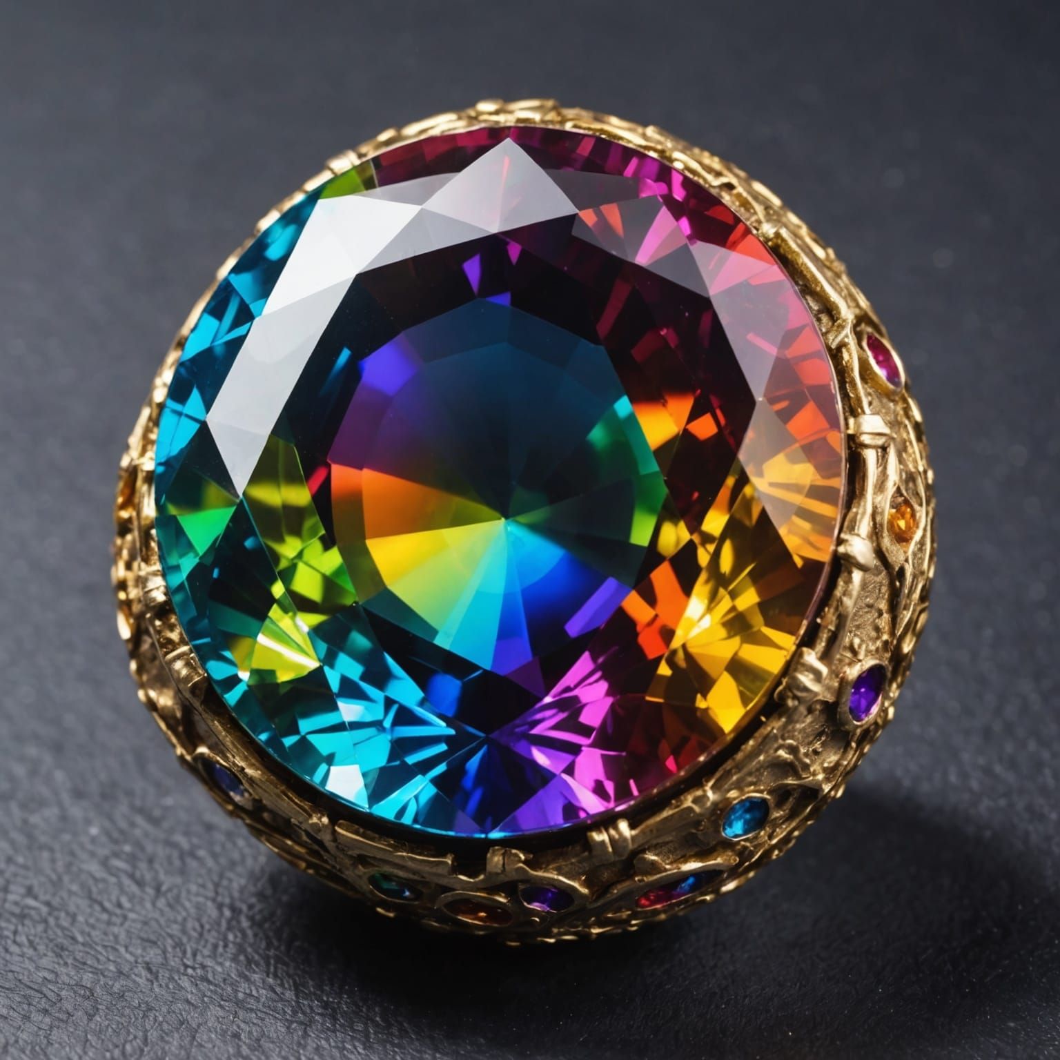 Rainbow Gemstone of Magical Power