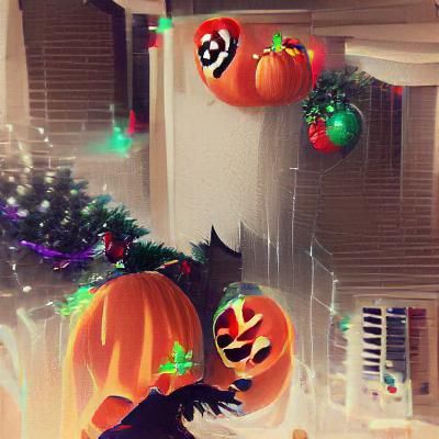 Halloween Meets Christmas: A Festive Mashup