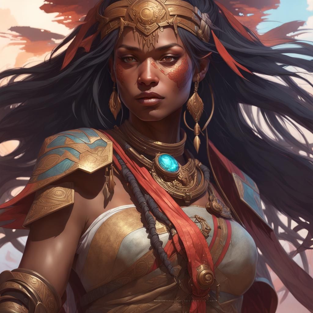 Aztec Female Warrior