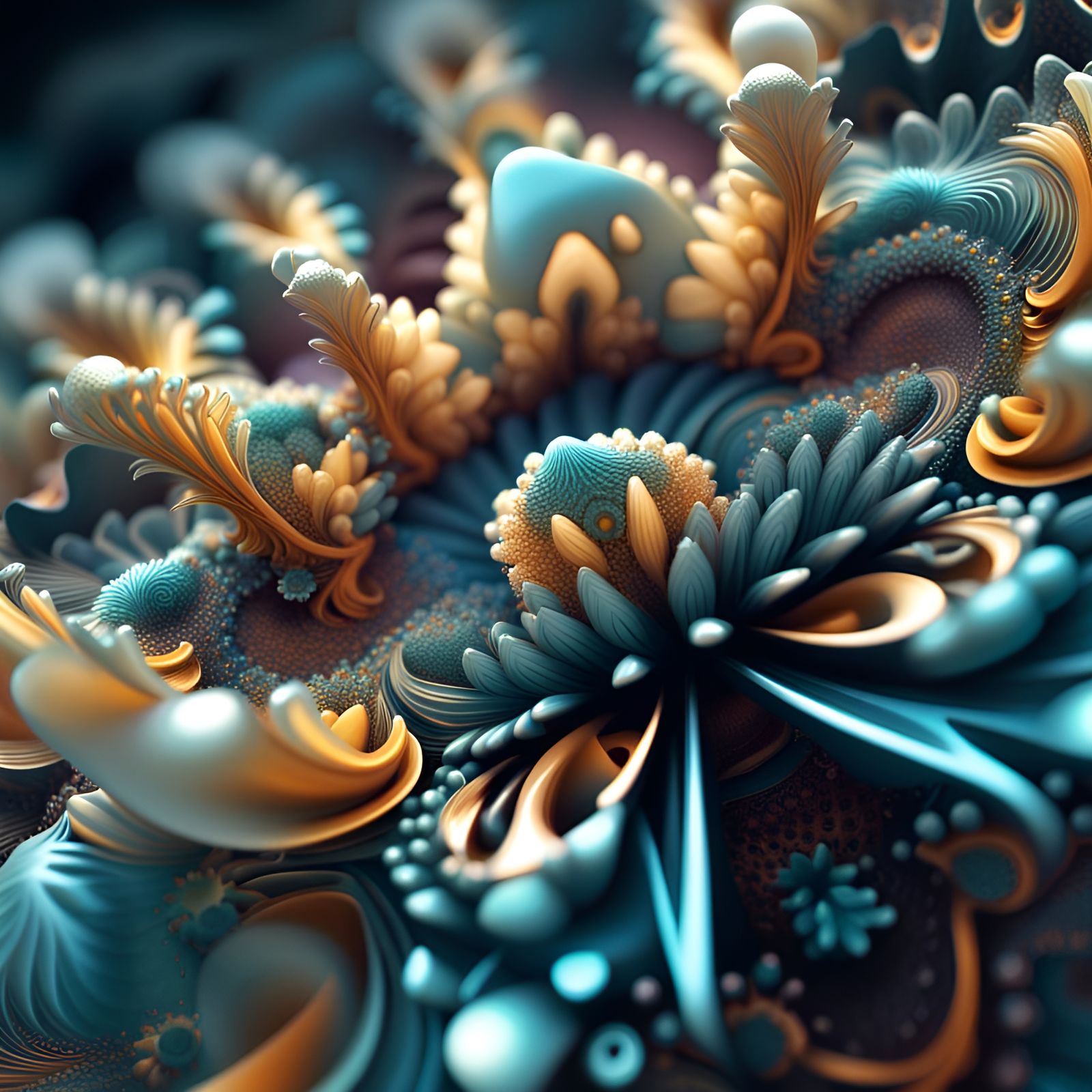 Breathtaking Fractal Flowers in 8k Resolution