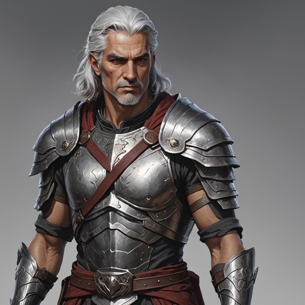 Aasimar Druid Portrait in Hyperdetailed Digital Art