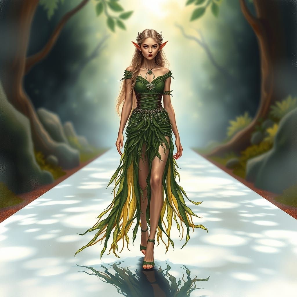 Wood Elf Siren on the Runway