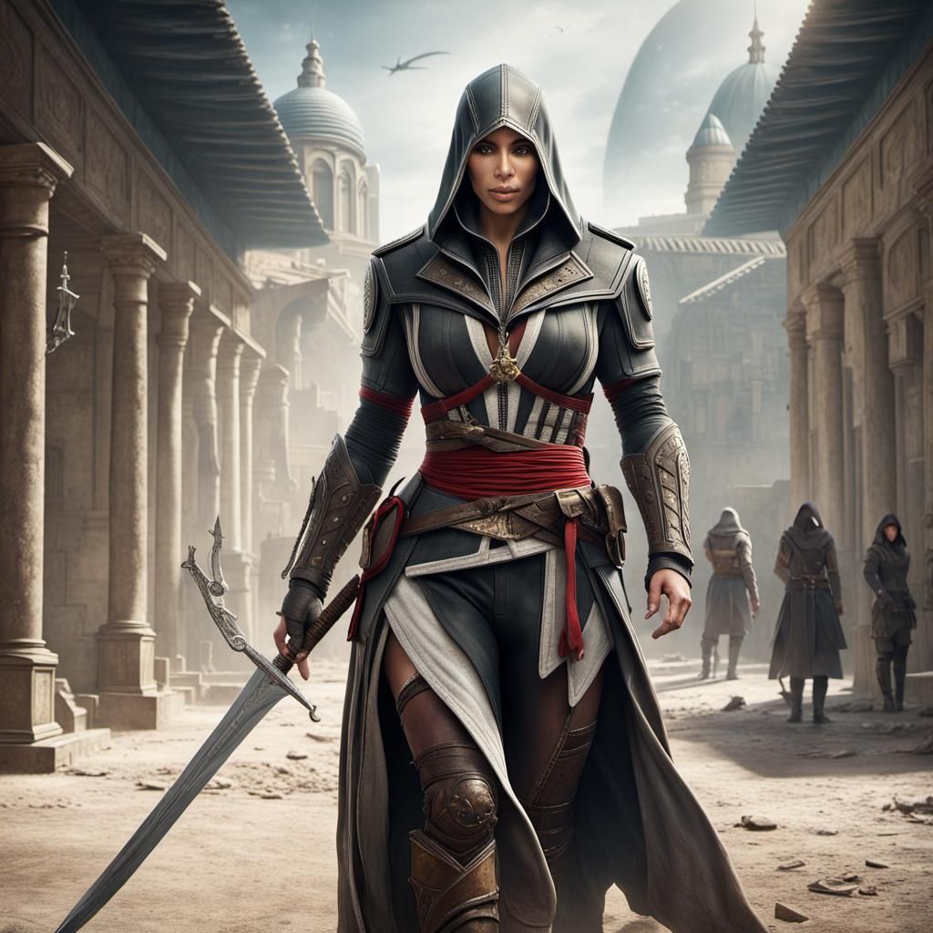 Celebrity Assassin Digital Matte Painting