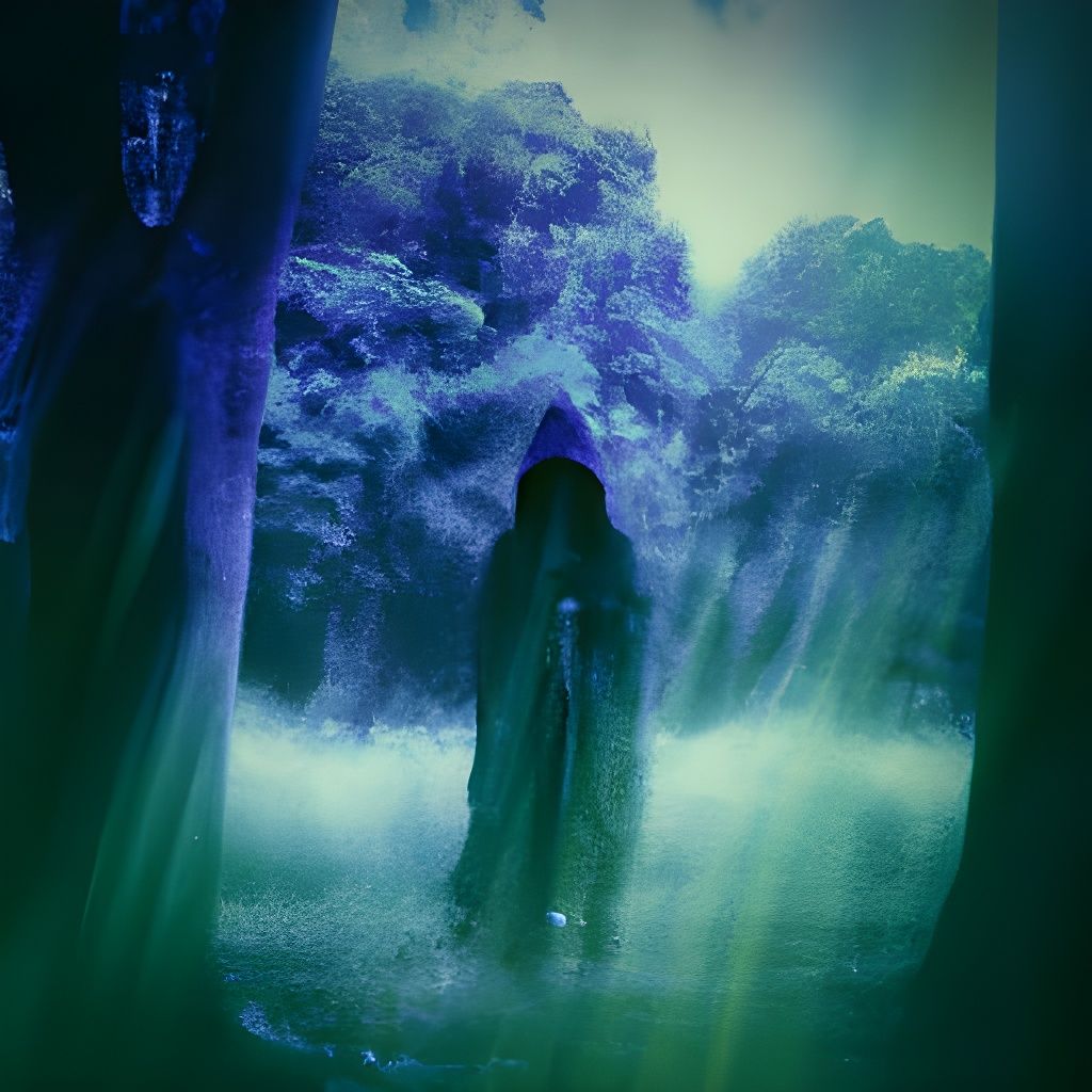 Ethereal Gothic Art: Post-Apocalyptic Serenity