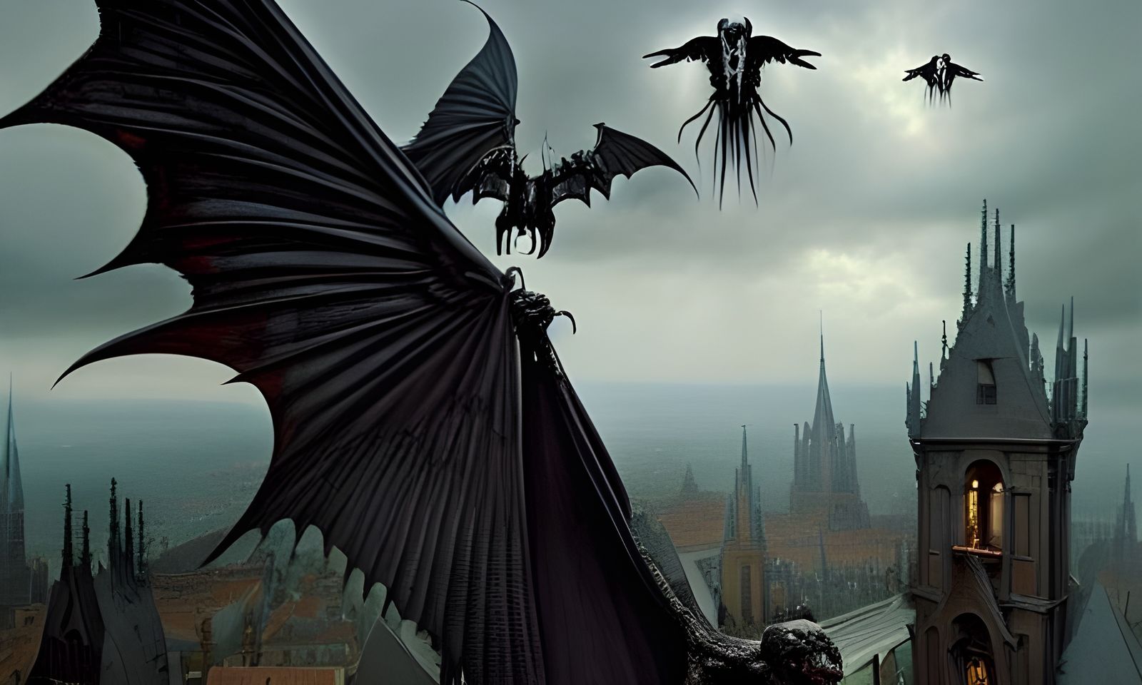 Masculine Vampire in Gothic Hyperrealism