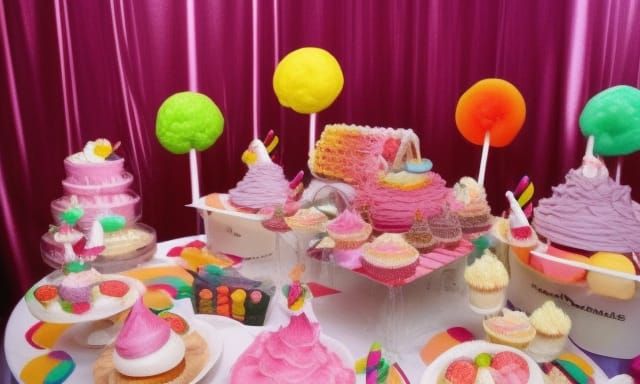 Sweet Dessert Fantasy World