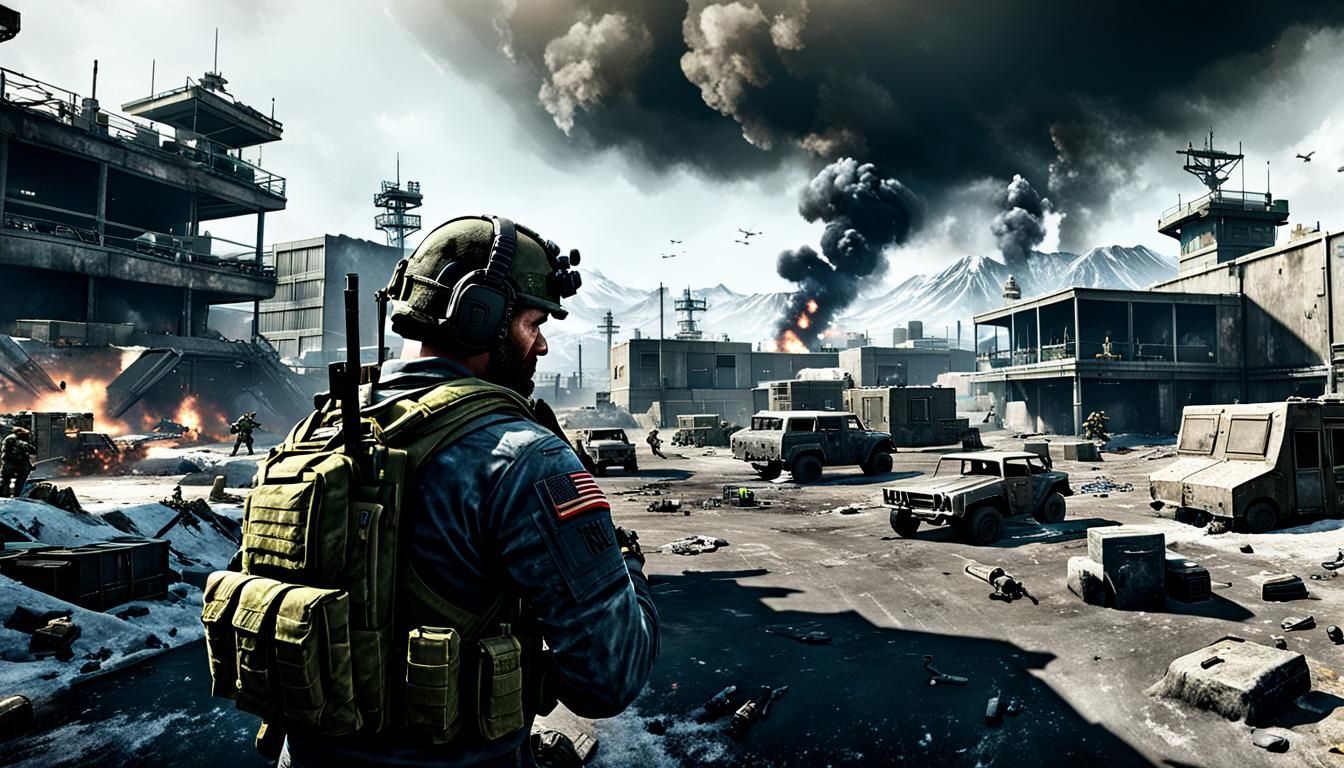 Call of Duty: Warzone Action Scene