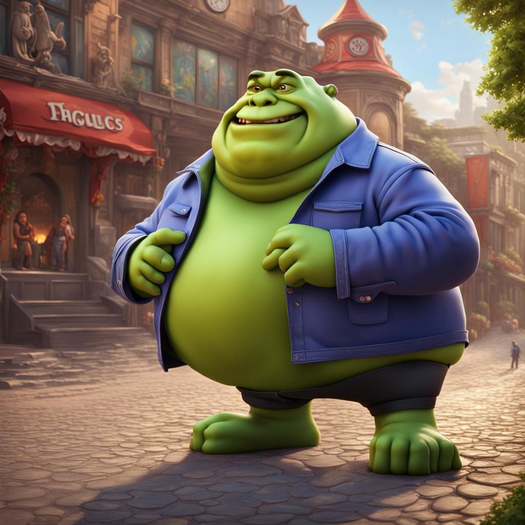 Big Ed as Mucinex Mascot: Detailed Fantasy Art