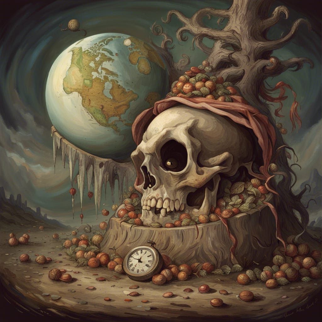 Gluttonous Consumption: A Symbolic World Allegory