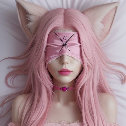 Sensual Occult Fox-Girl in Pleasure