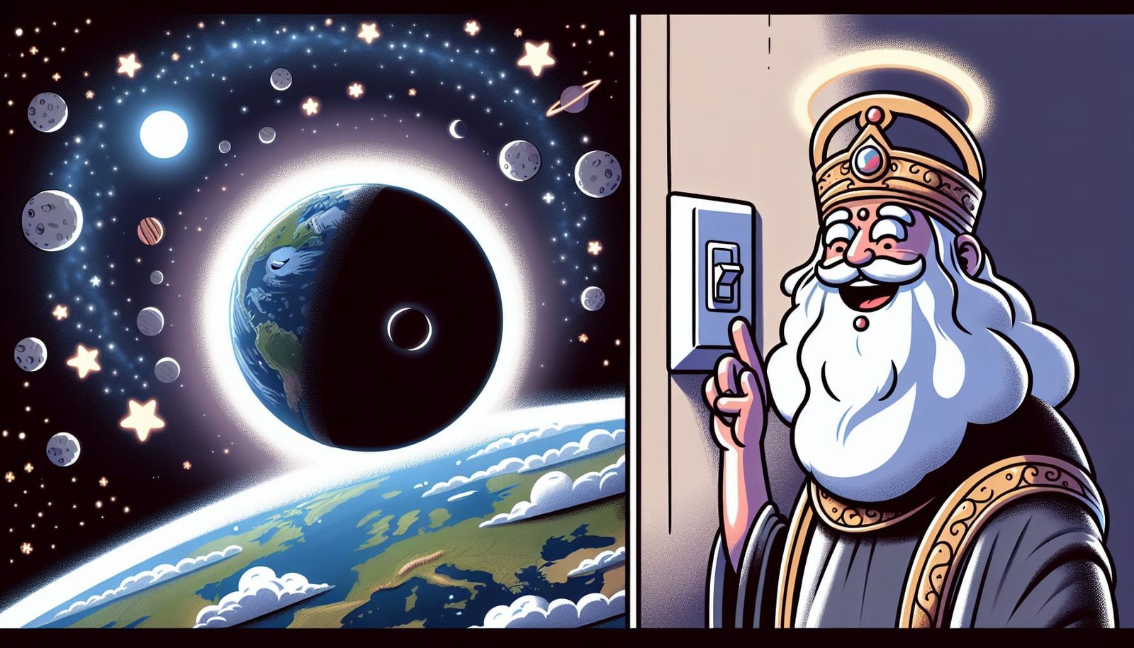 Lights off, lights on