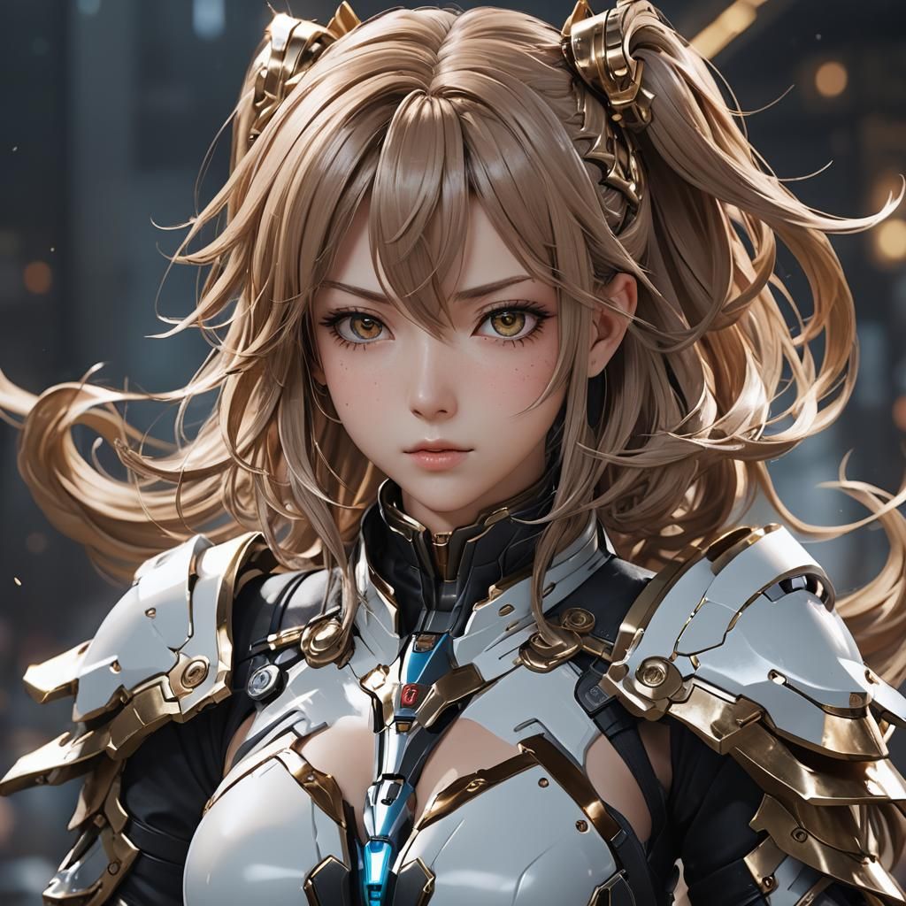 Anime Boss in 3D Concept Art