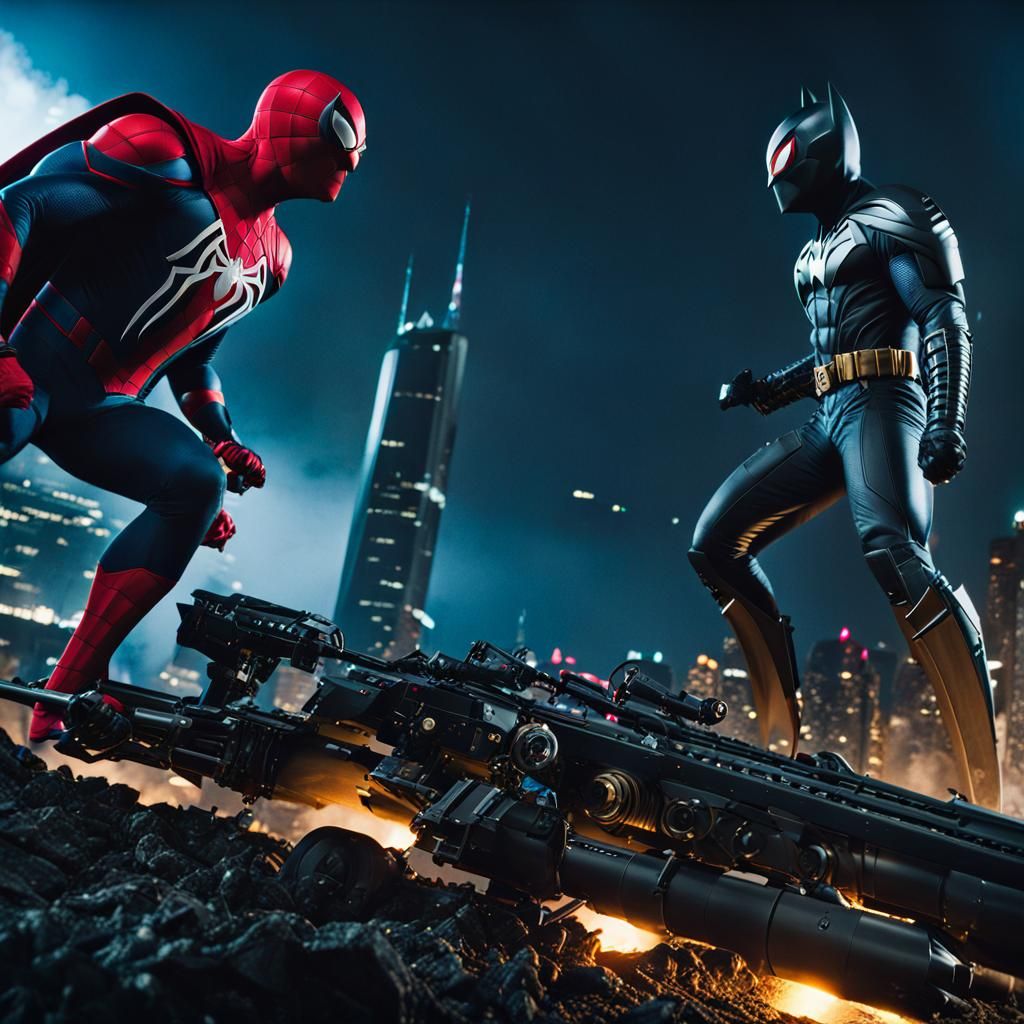 Batman vs Spiderman: Cinematic Showdown