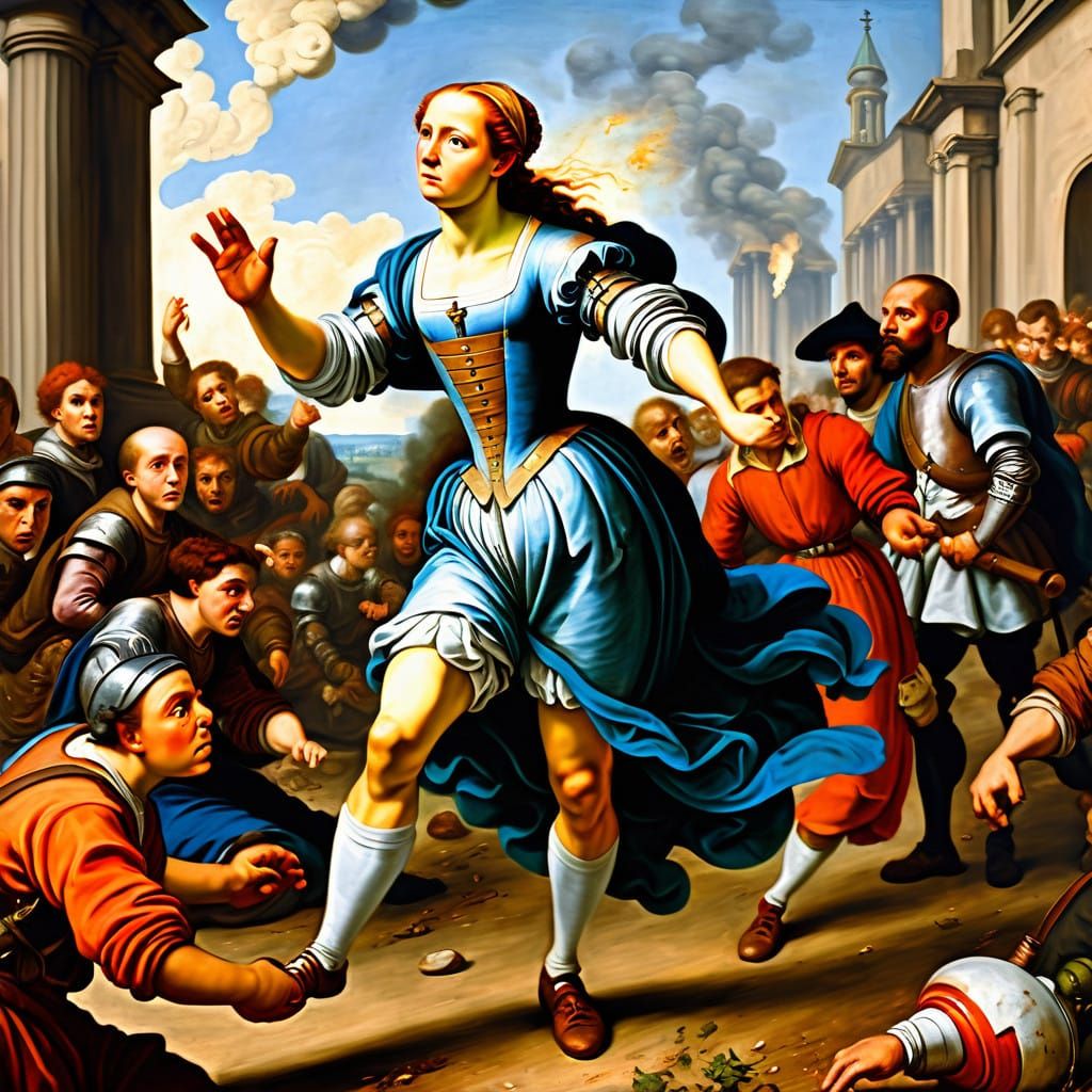 Renaissance Fart Painting: Dystopian Masterpiece