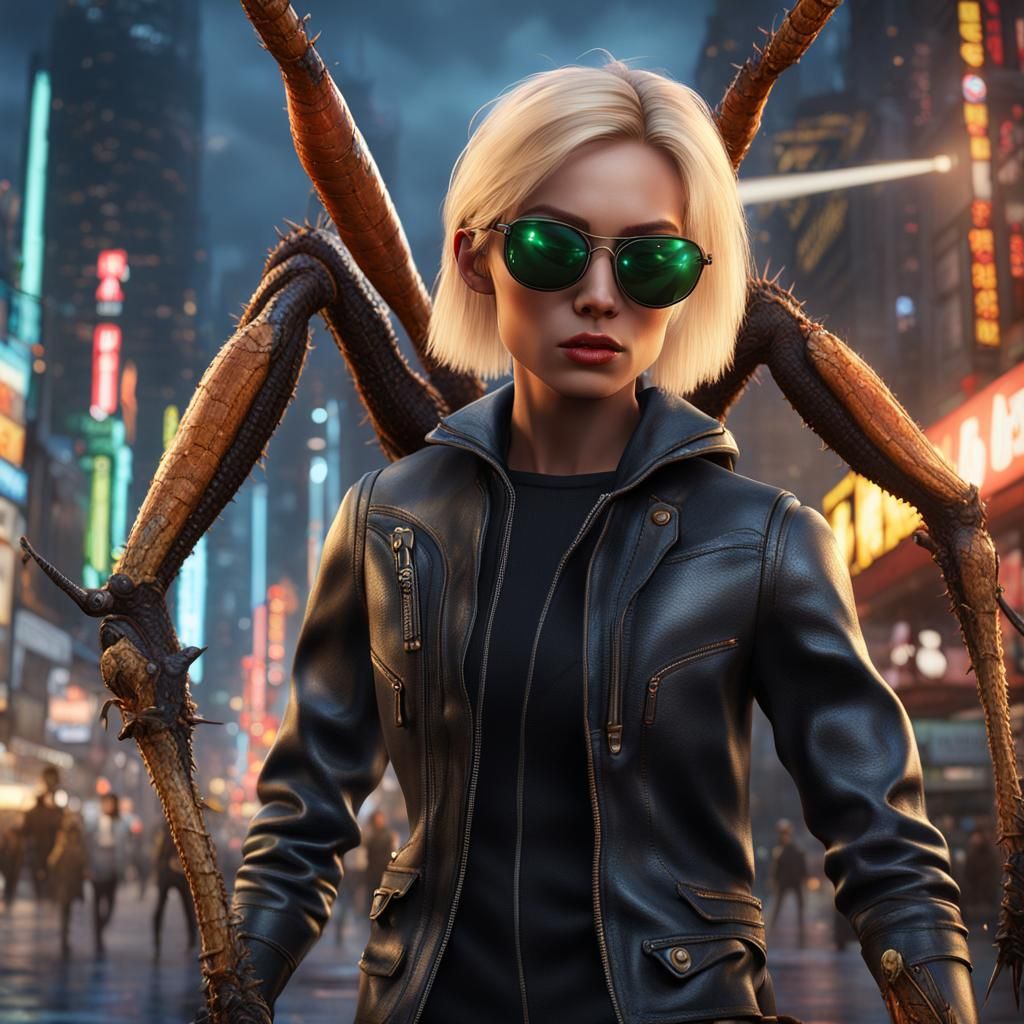 Model Versus Insect: Matte Painting Concept Art