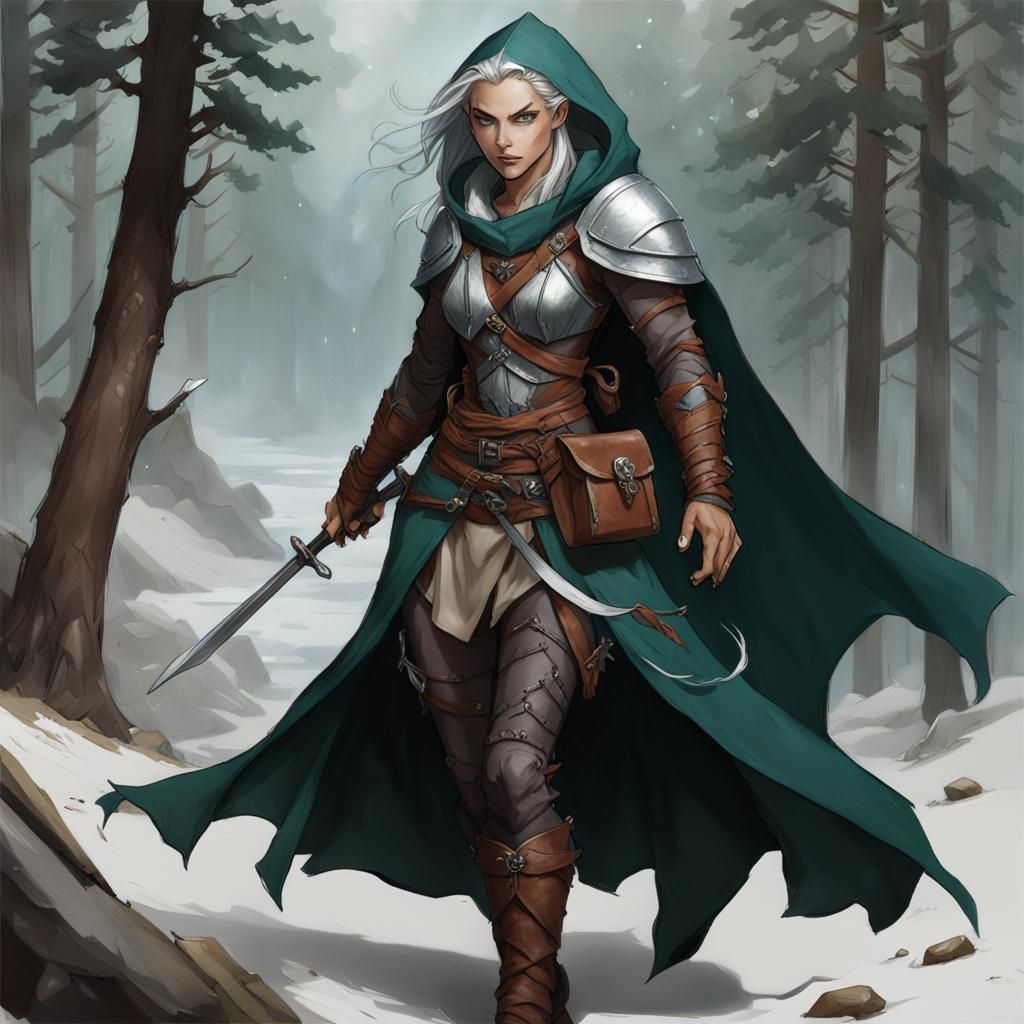 Changeling Rogue in Medieval City