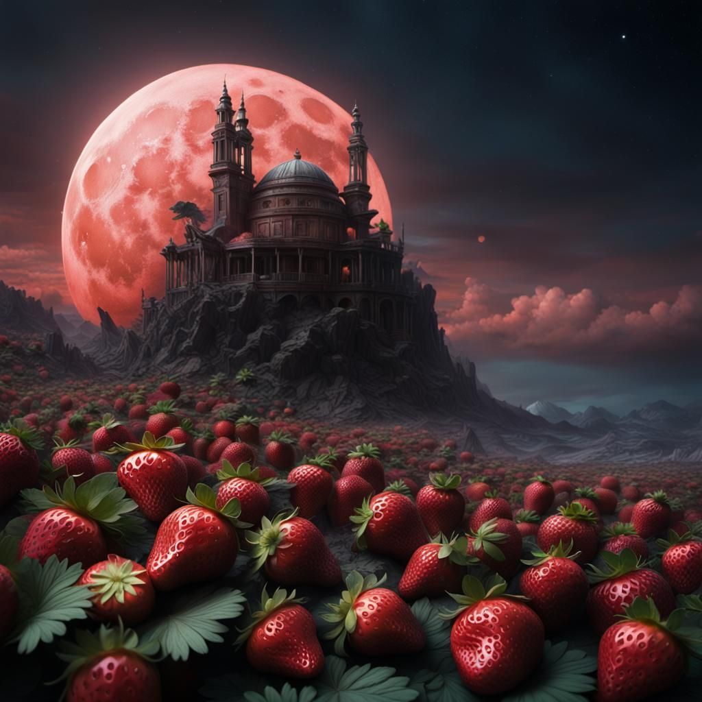 Strawberry moon