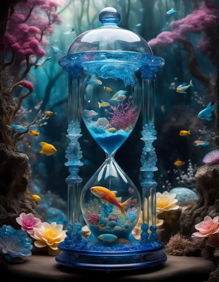 HOURGLASS - Majestic aquatic hourglass