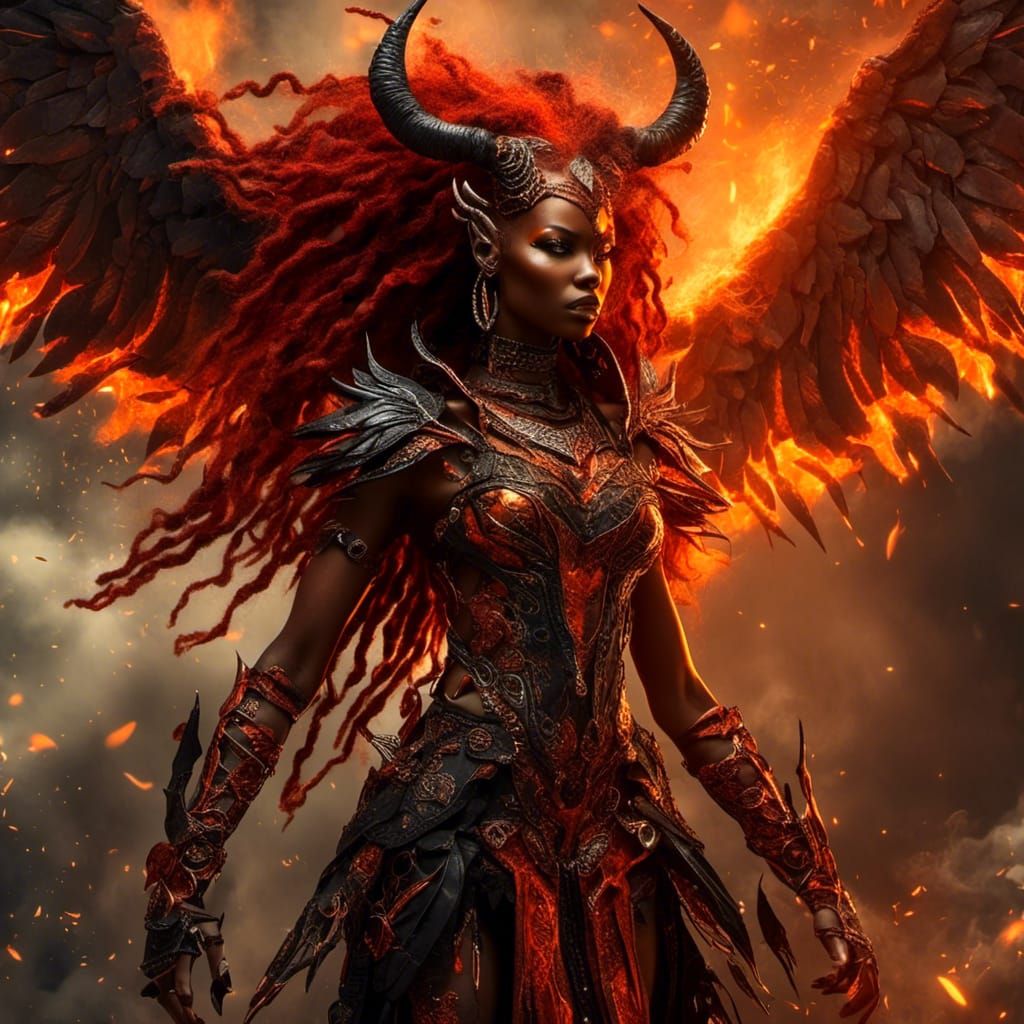 The Horned Demon Warrior