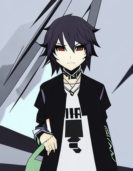 Min Yoongi in The World Ends With You Art Style