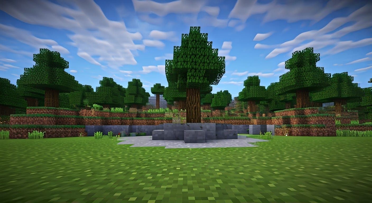 Minecraft Gameplay Screenshot: Player Finishes the Game