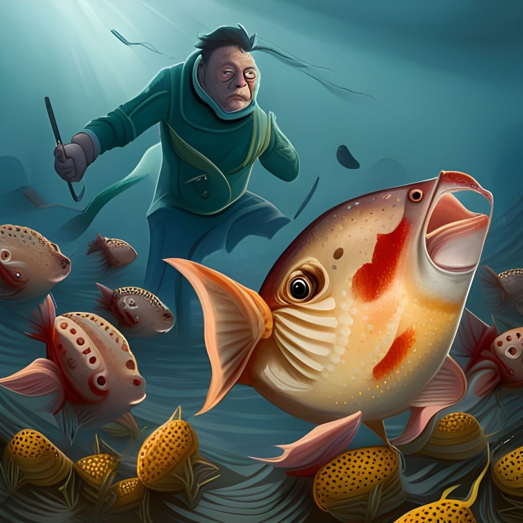 Nightmare Piranhas Feeding Frenzy