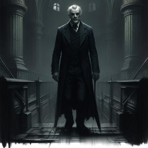 Horrific Figure in the Style of Doré