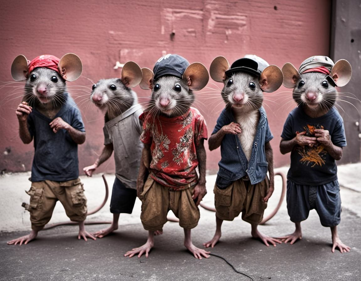 Gritty Gang of Street Mice in East L.A.