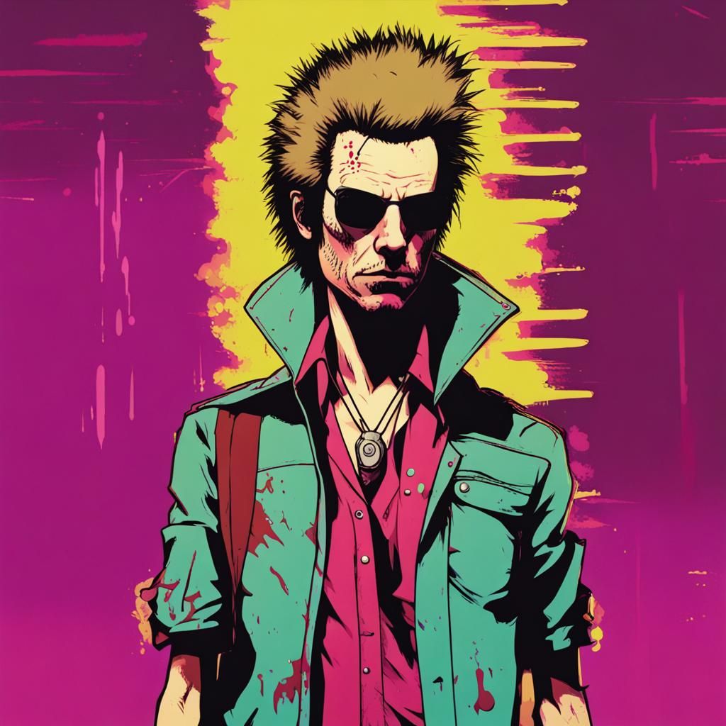 Hotline Miami: Sid Vicious in Pixel Art