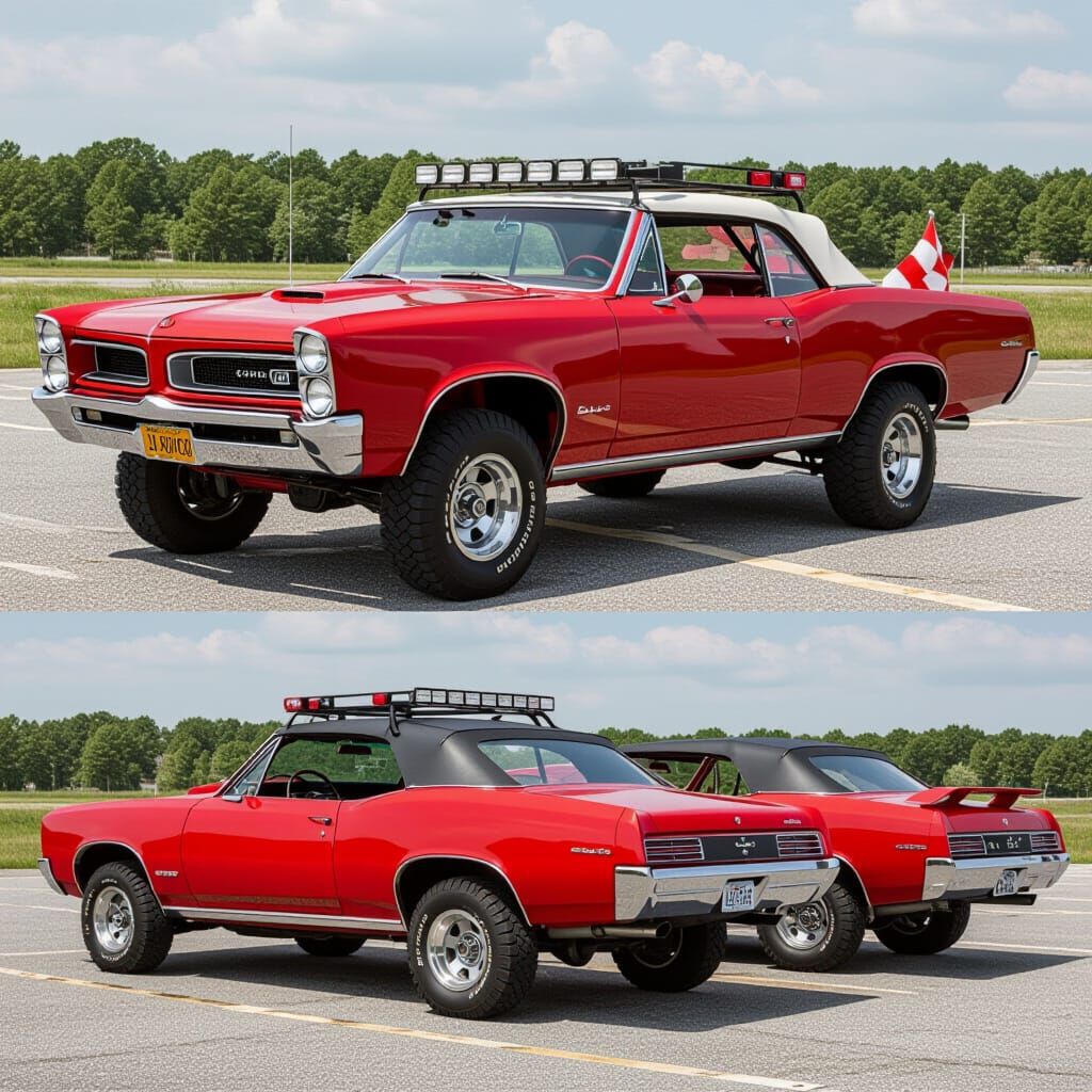 Monster GTO Convertibles at Tiny Naylor's Drive-In