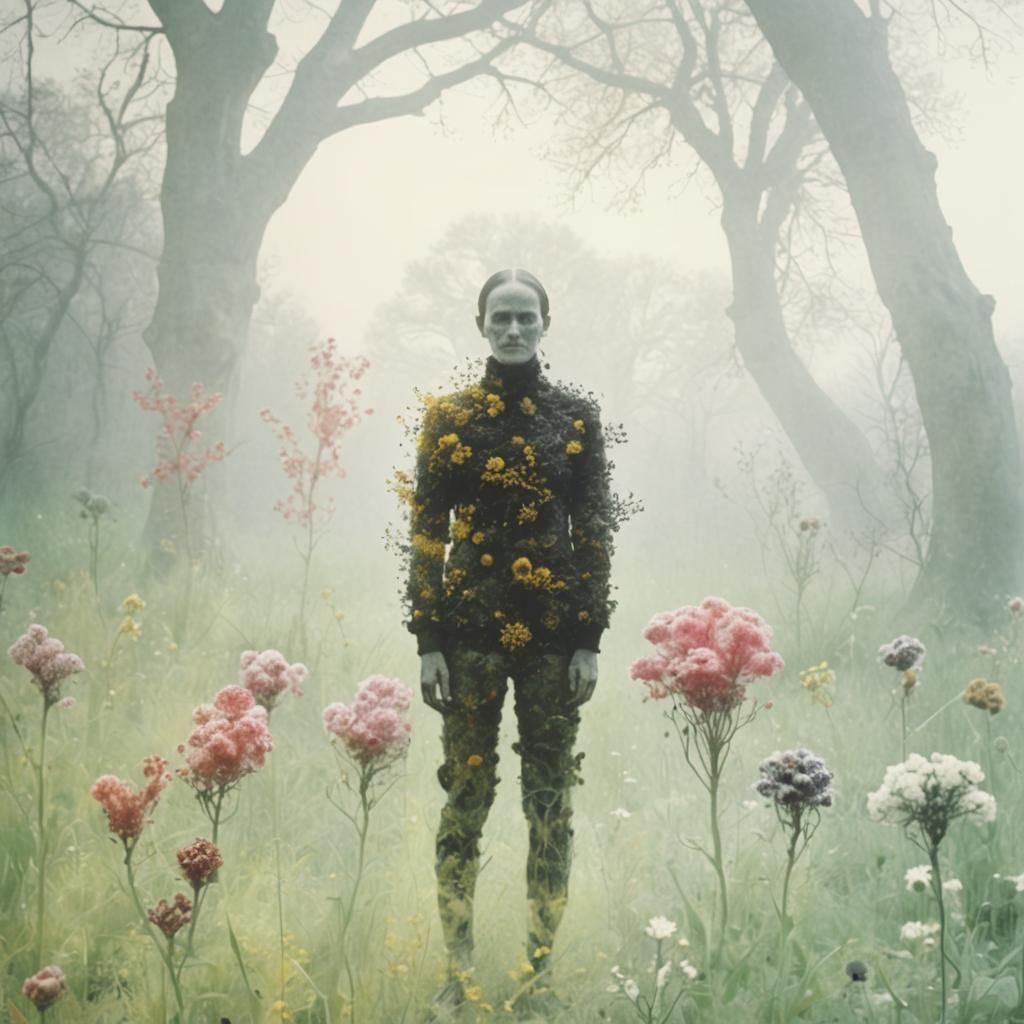 Spectral Pollen Creatures Haunt a Haunted Landscape