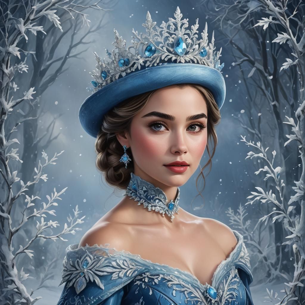 Fantasy Portrait of a Beautiful Princess in Unreal Engine