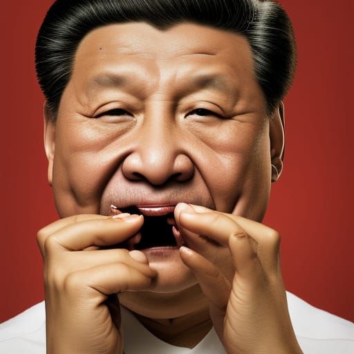 Xi Jinping Portrait, Professional Studio Photography
