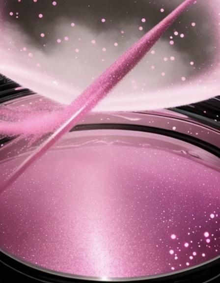 Pink Glitter Tornado: A Dazzling Spectacle
