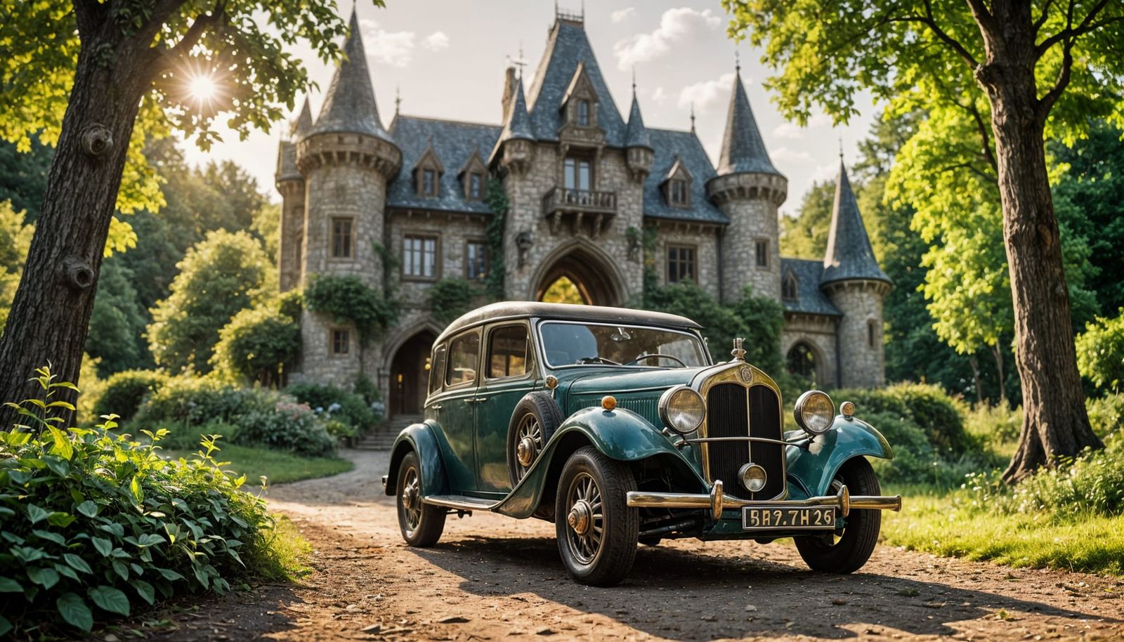 Elegant Elven Estate in Whimsical Woodland