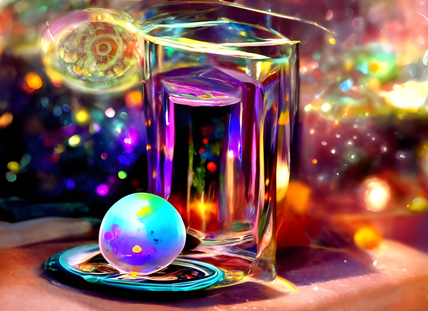 Universe in Glass Orb: Hyperdetailed Cosmos