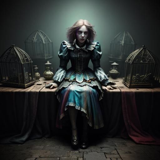 Alice in Wonderland: Asylum Horror in Hyperrealism