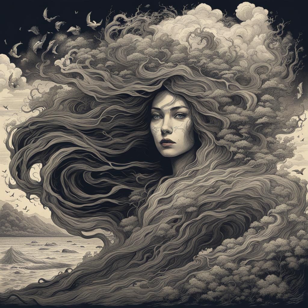 Nature's Fury: A Woman's Scorn