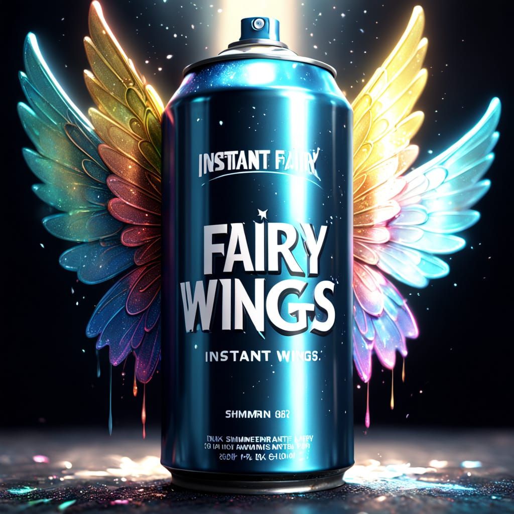 Instant Wings: Shimmering, Hyperdetailed Fairy Wings in Cine...