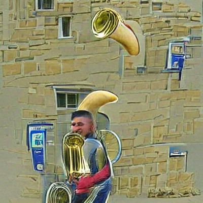 AI Generated Image with Blank Description